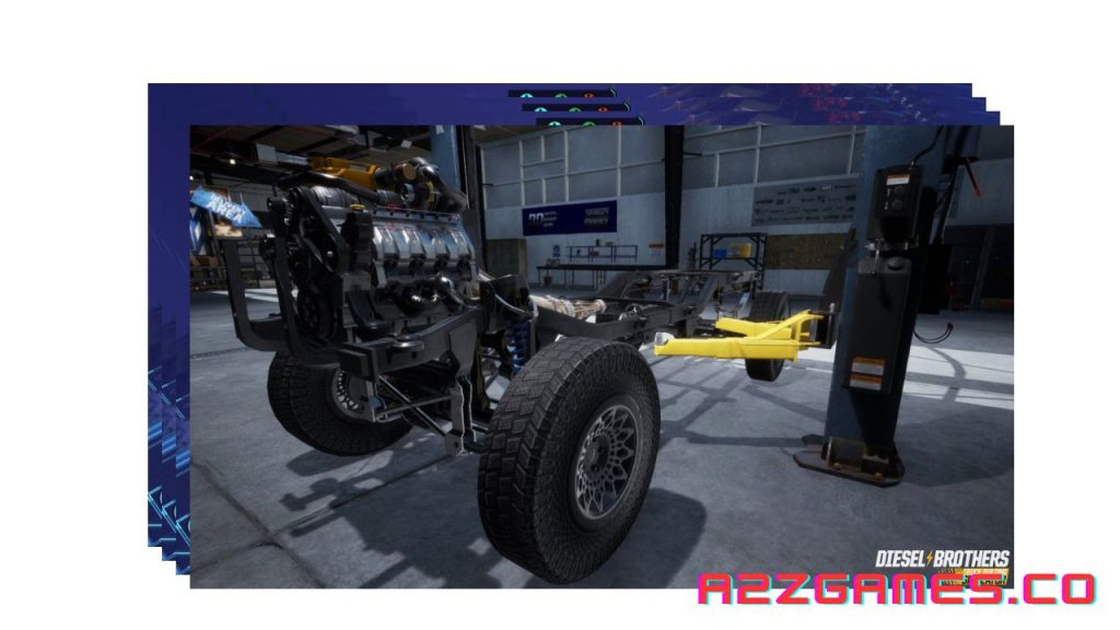 Diesel Brothers Truck Building Simulator PC Game Free Download